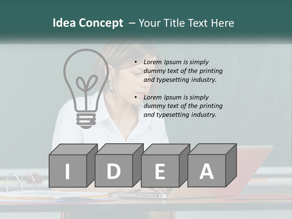 Hat Cupcake Cartoon PowerPoint Template