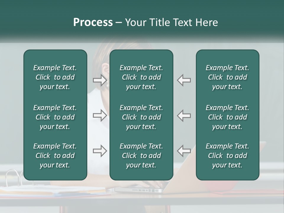 Hat Cupcake Cartoon PowerPoint Template