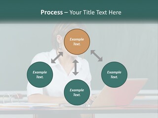 Hat Cupcake Cartoon PowerPoint Template