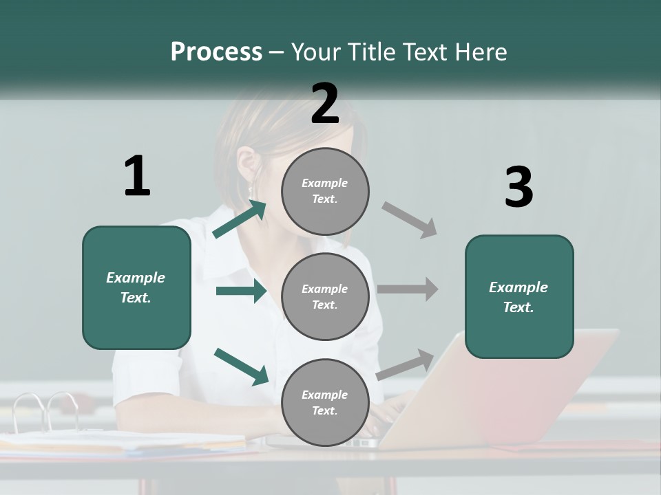 Hat Cupcake Cartoon PowerPoint Template