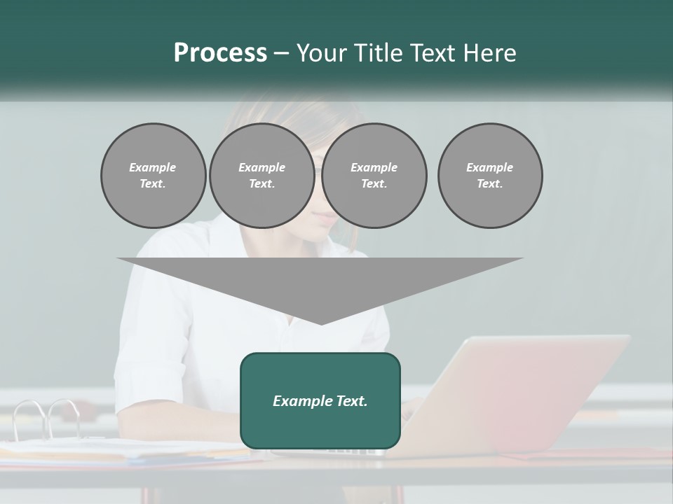 Hat Cupcake Cartoon PowerPoint Template