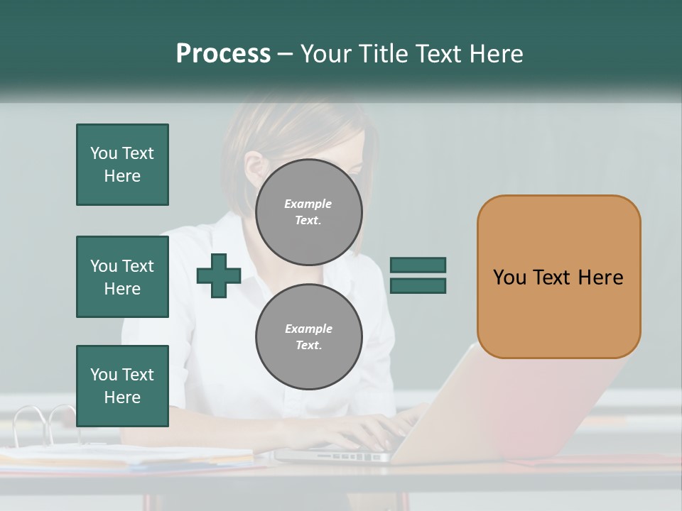 Hat Cupcake Cartoon PowerPoint Template