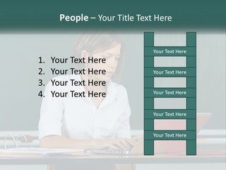 Hat Cupcake Cartoon PowerPoint Template