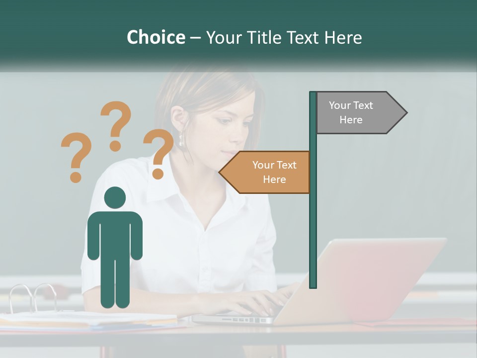 Hat Cupcake Cartoon PowerPoint Template