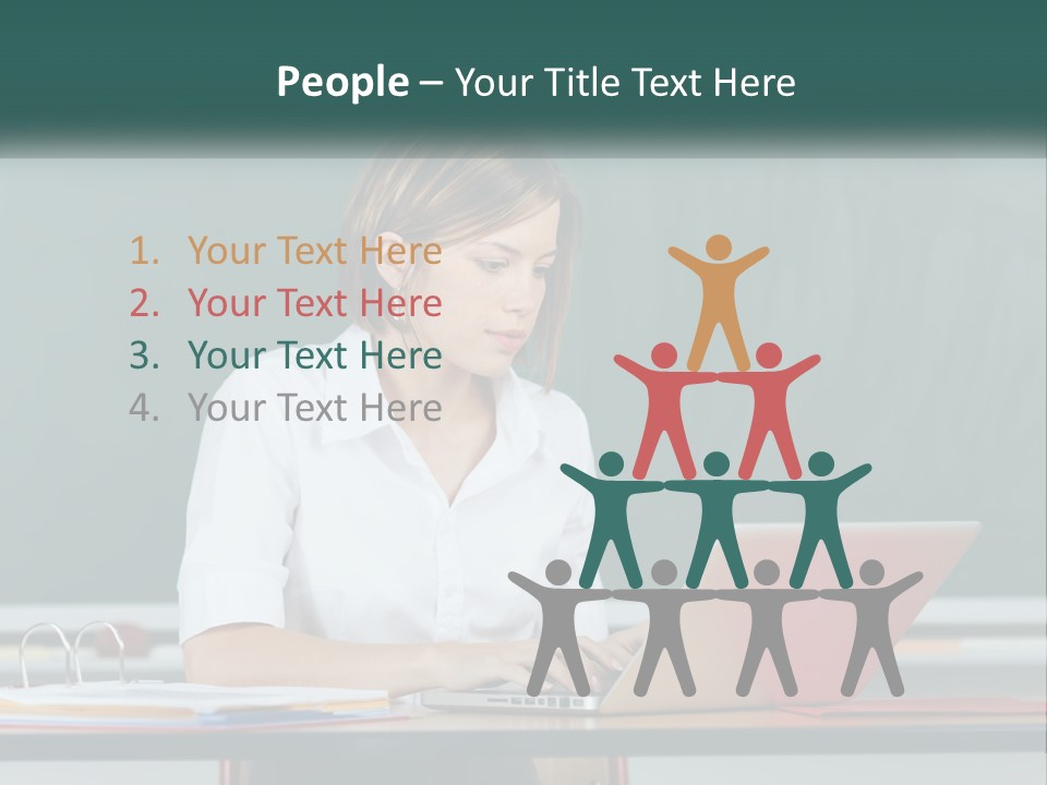 Hat Cupcake Cartoon PowerPoint Template