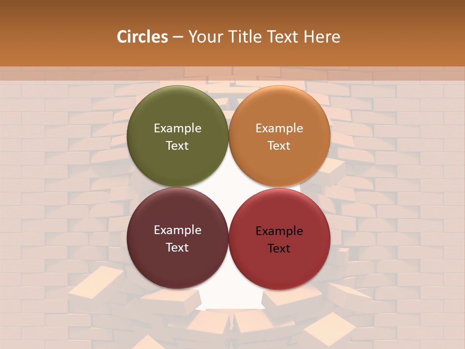 Candle Star Postage PowerPoint Template