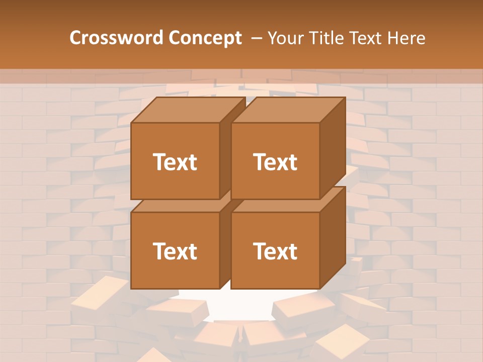 Candle Star Postage PowerPoint Template