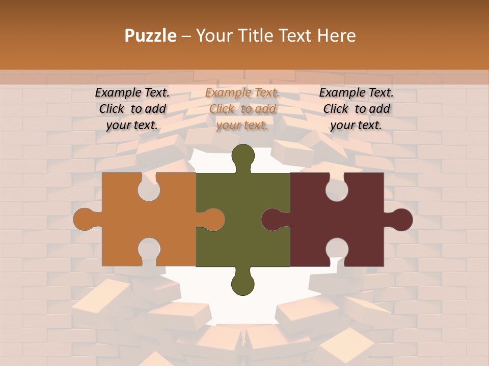 Candle Star Postage PowerPoint Template