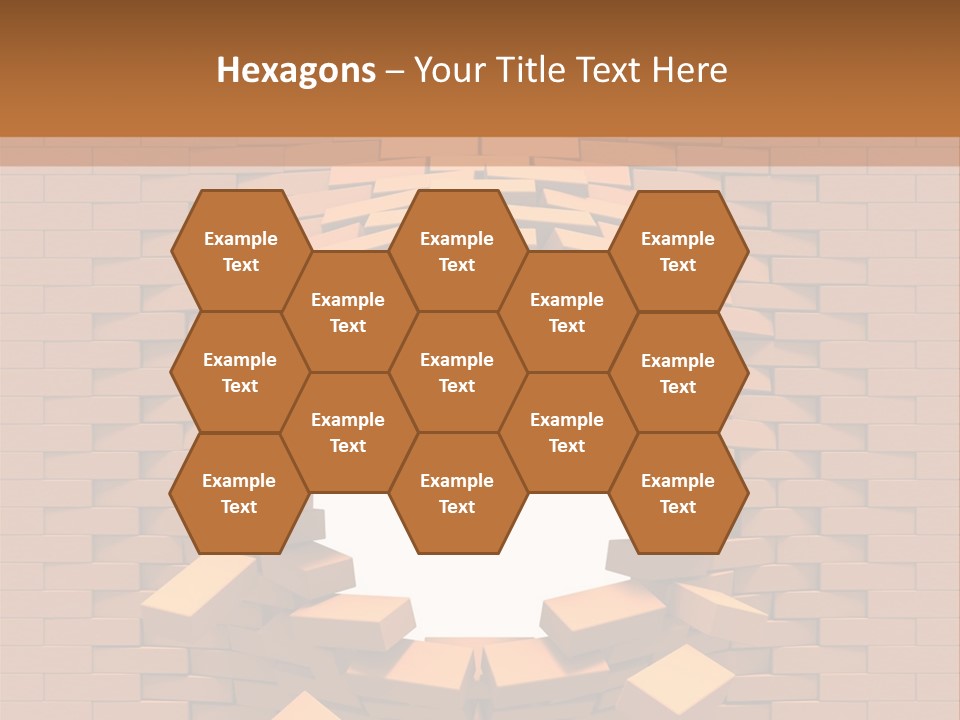 Candle Star Postage PowerPoint Template