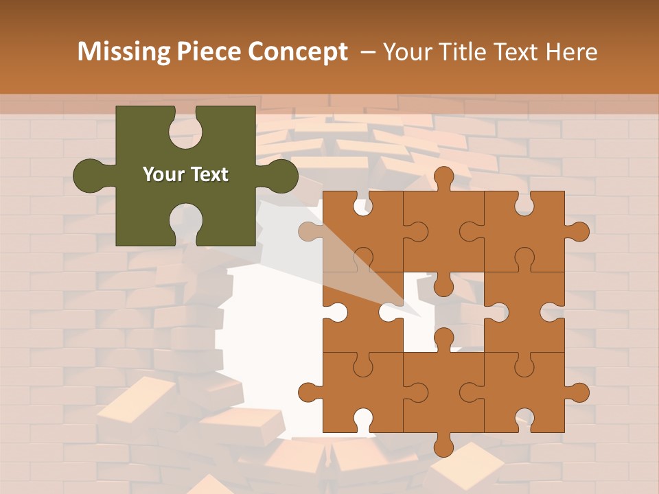 Candle Star Postage PowerPoint Template