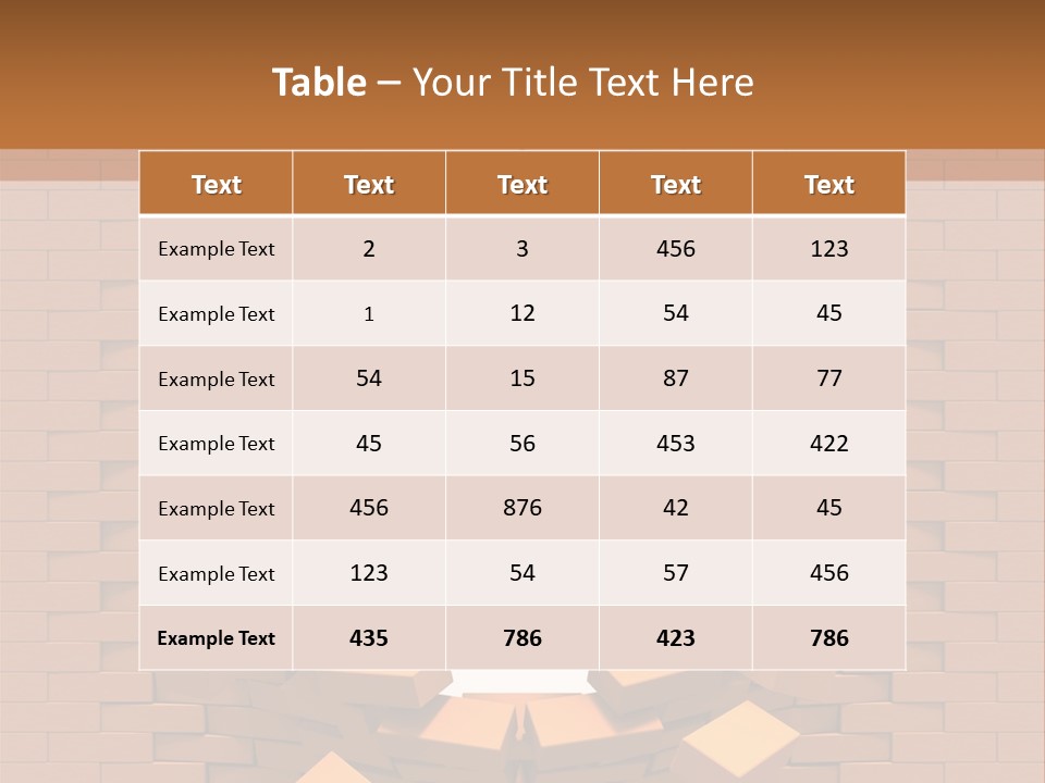 Candle Star Postage PowerPoint Template