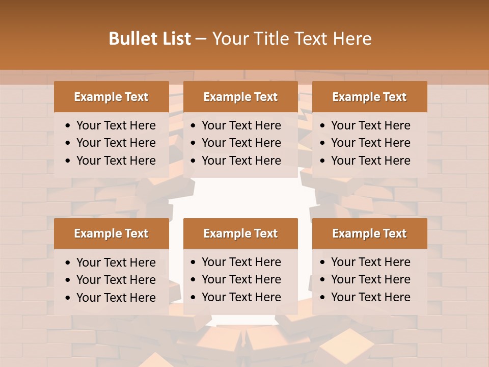 Candle Star Postage PowerPoint Template