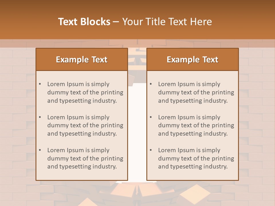 Candle Star Postage PowerPoint Template