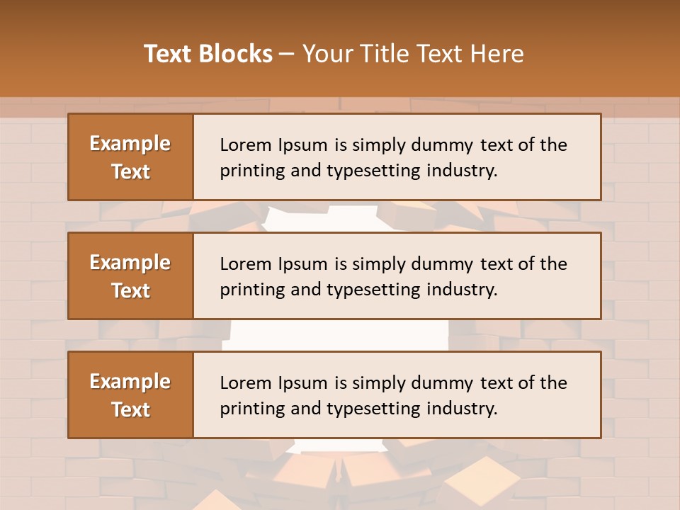 Candle Star Postage PowerPoint Template