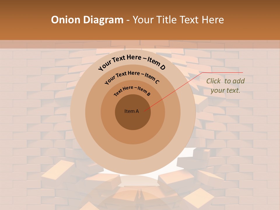 Candle Star Postage PowerPoint Template