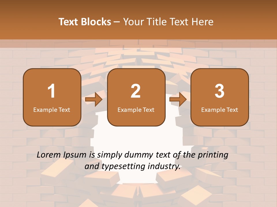 Candle Star Postage PowerPoint Template