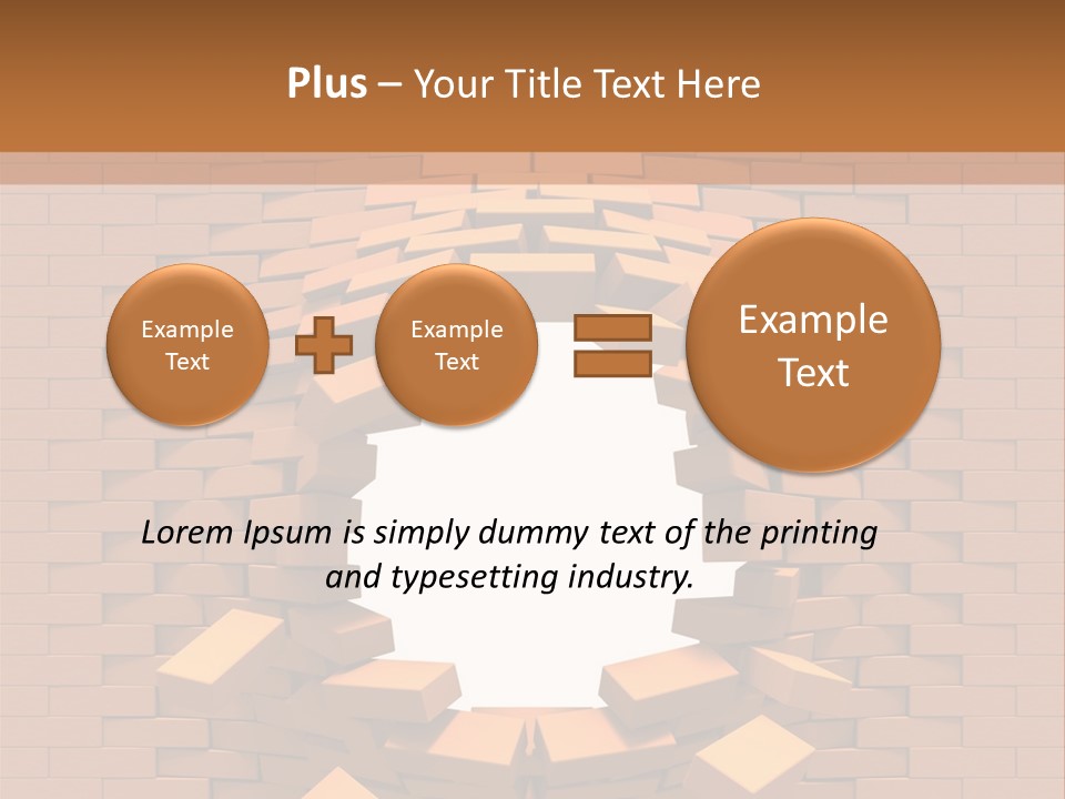 Candle Star Postage PowerPoint Template