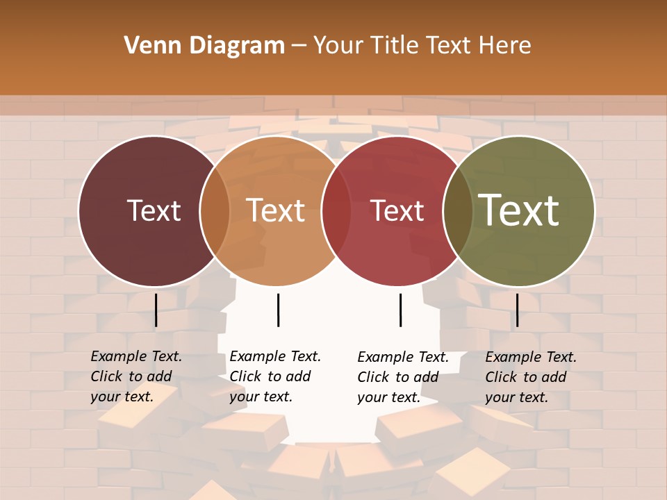 Candle Star Postage PowerPoint Template