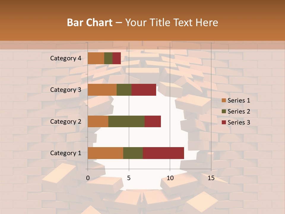 Candle Star Postage PowerPoint Template