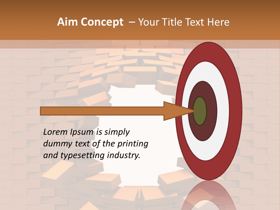 Candle Star Postage PowerPoint Template