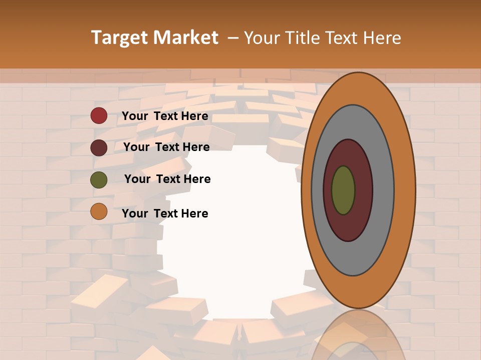 Candle Star Postage PowerPoint Template