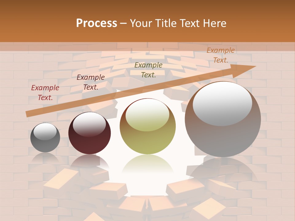 Candle Star Postage PowerPoint Template