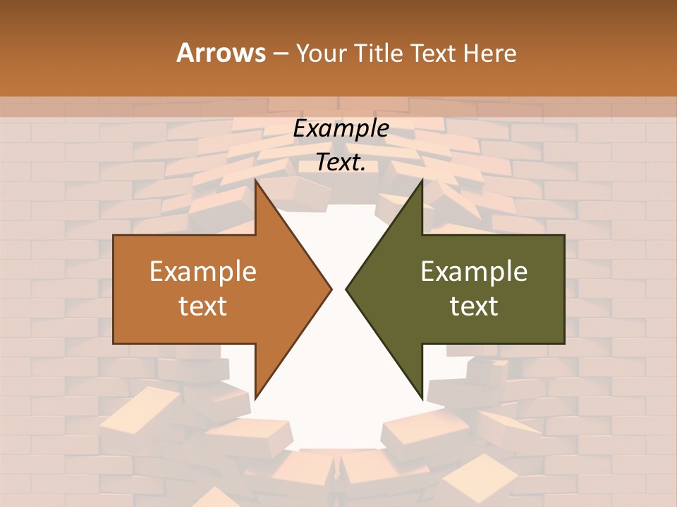 Candle Star Postage PowerPoint Template