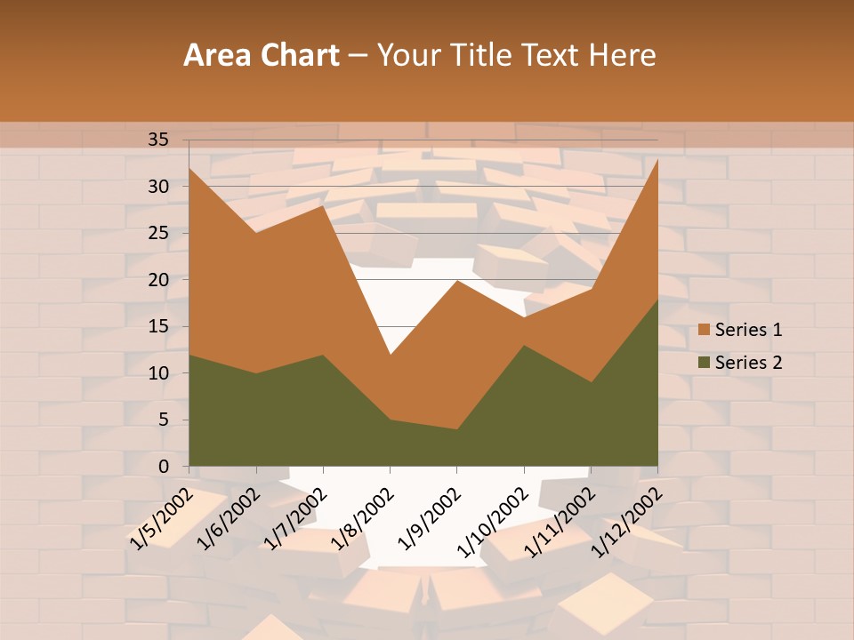 Candle Star Postage PowerPoint Template