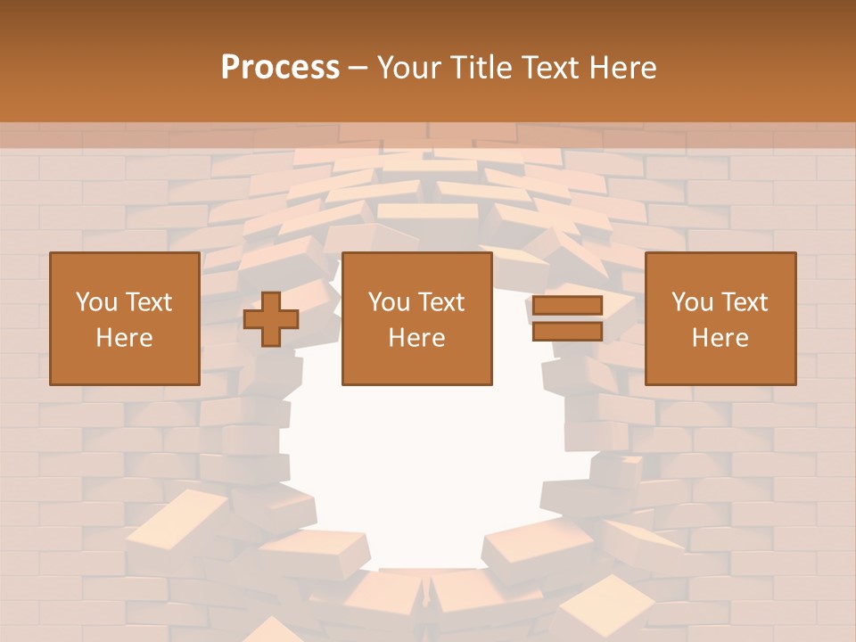 Candle Star Postage PowerPoint Template