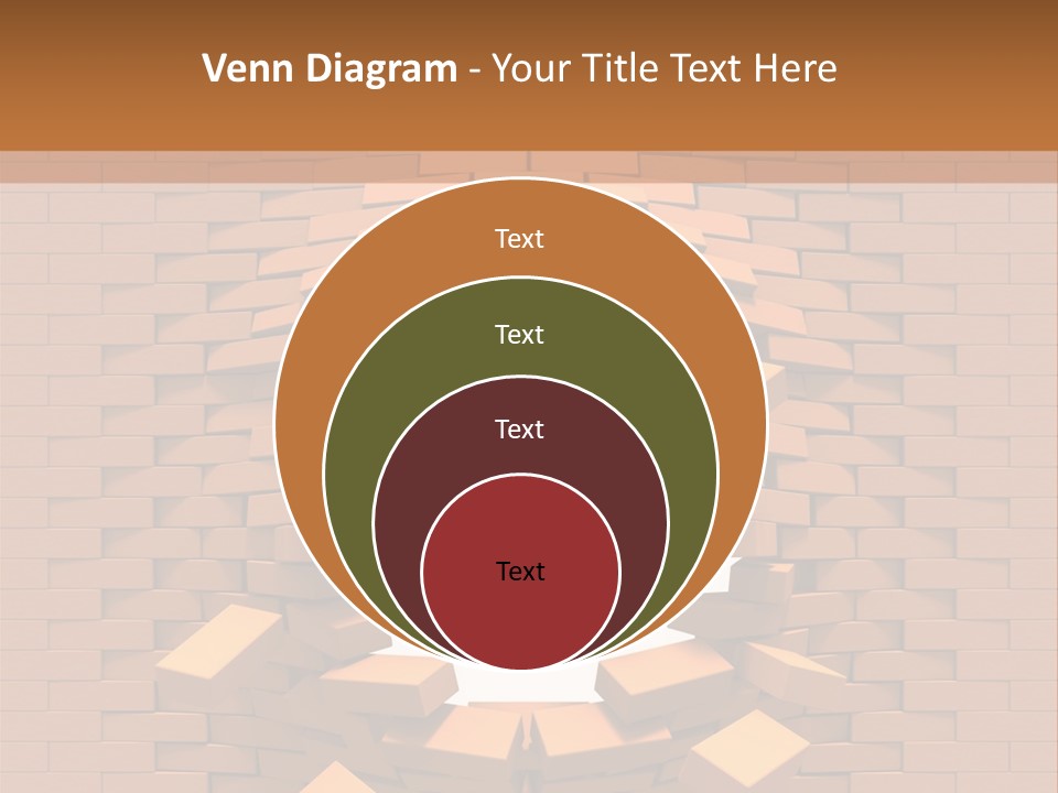 Candle Star Postage PowerPoint Template