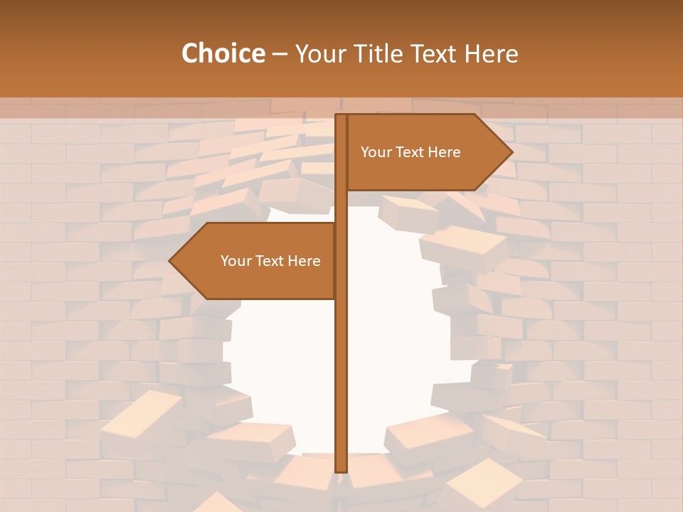 Candle Star Postage PowerPoint Template