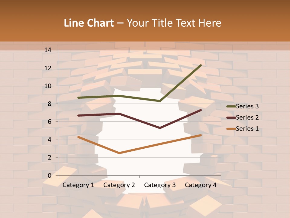 Candle Star Postage PowerPoint Template