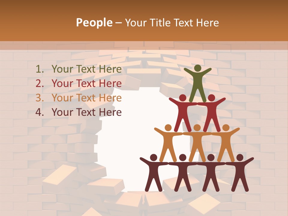 Candle Star Postage PowerPoint Template