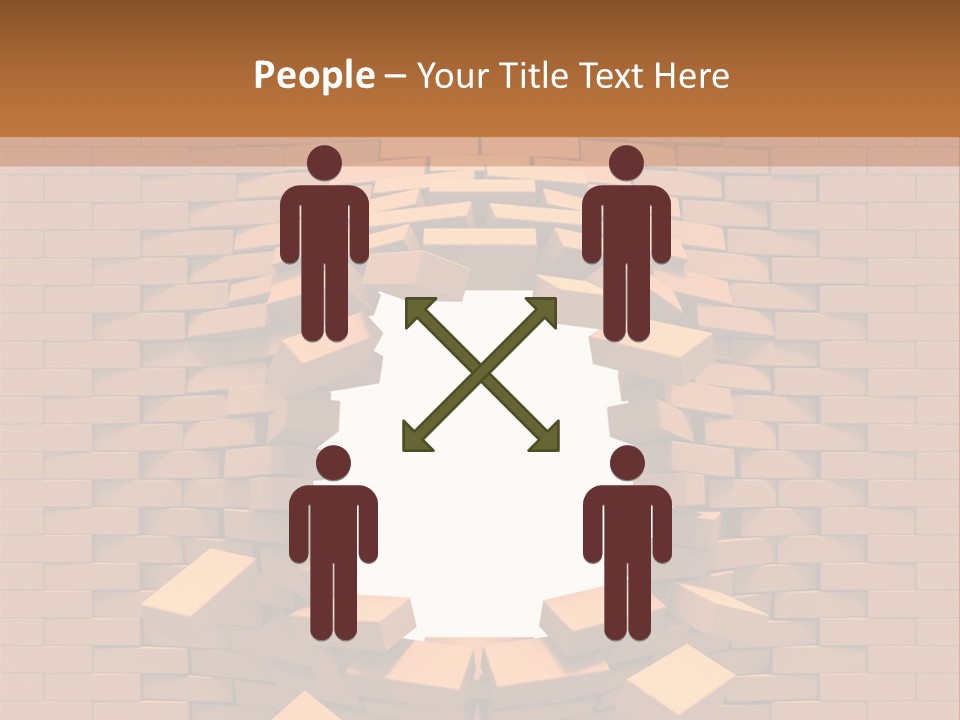 Candle Star Postage PowerPoint Template