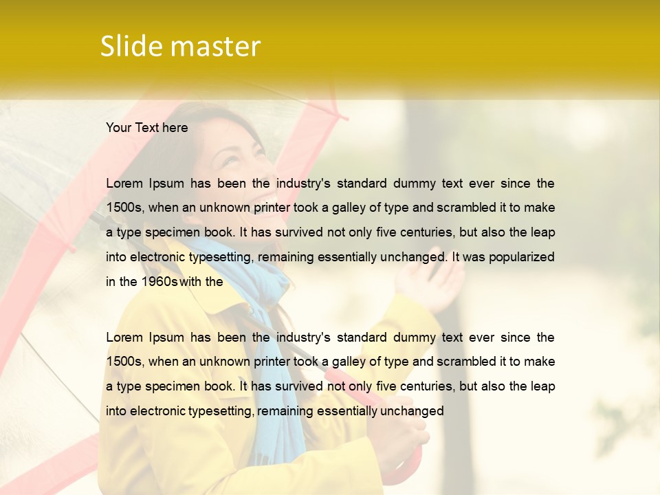 Pink Sweet Banner PowerPoint Template