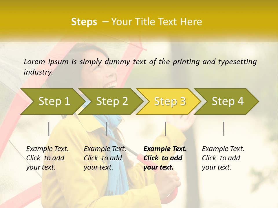 Pink Sweet Banner PowerPoint Template
