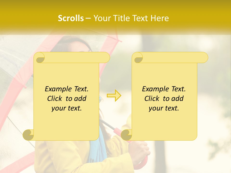 Pink Sweet Banner PowerPoint Template