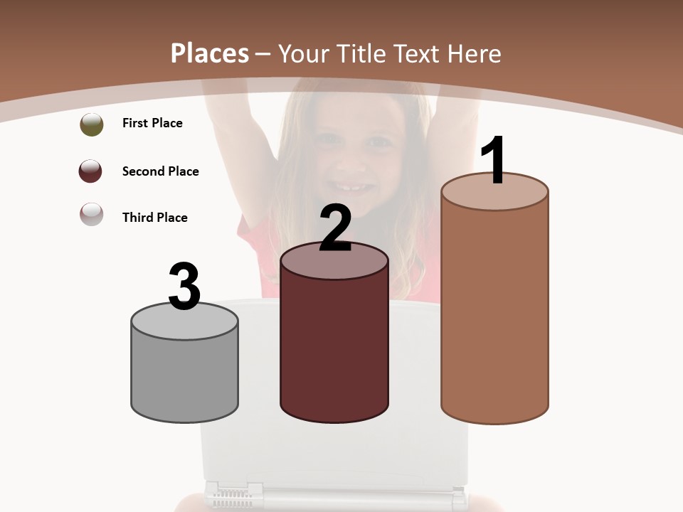 Invitation Balloon Cartoon PowerPoint Template