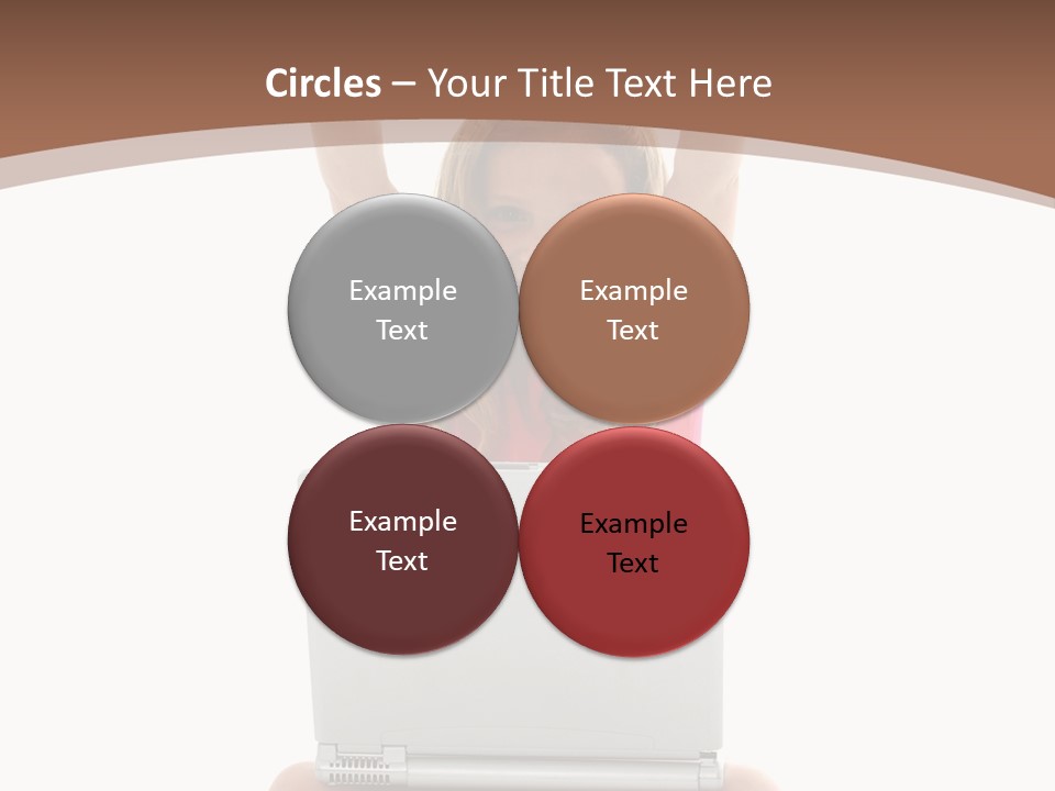 Invitation Balloon Cartoon PowerPoint Template