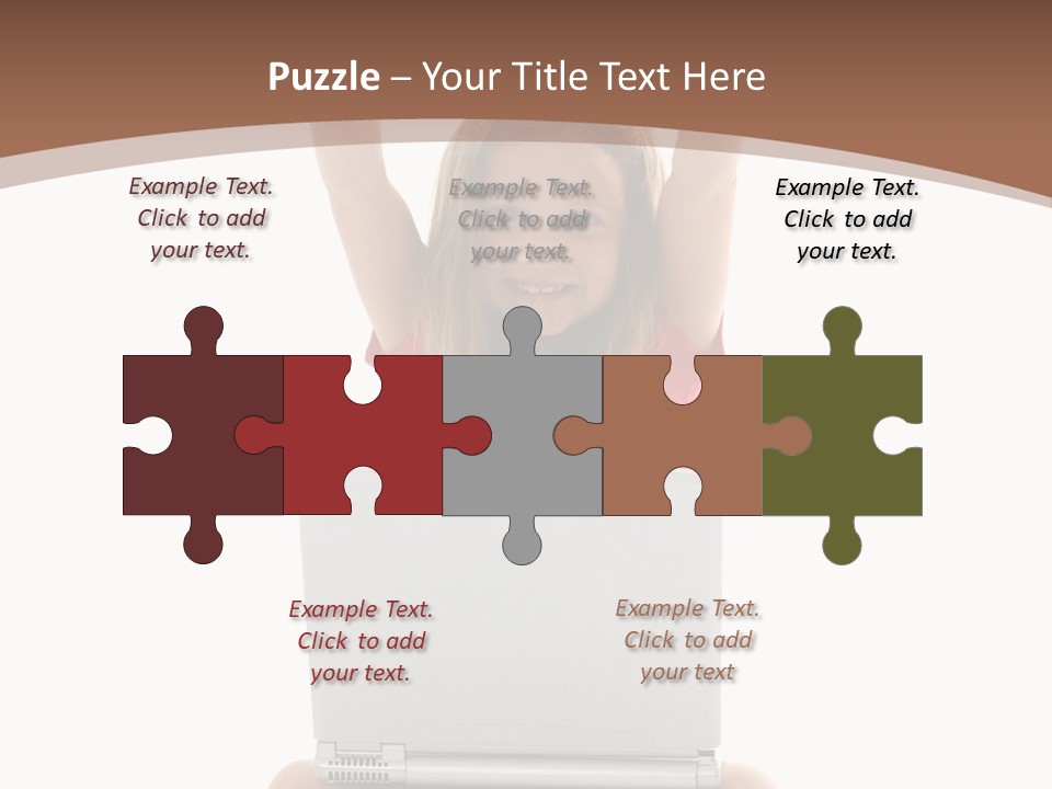 Invitation Balloon Cartoon PowerPoint Template