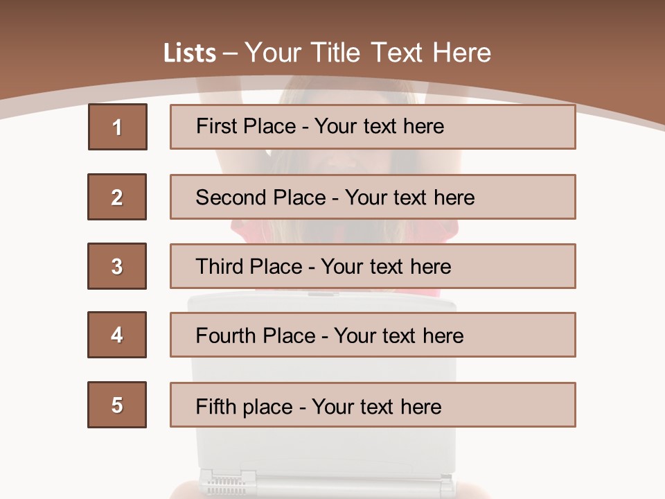 Invitation Balloon Cartoon PowerPoint Template