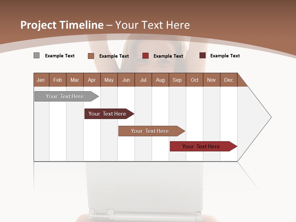 Invitation Balloon Cartoon PowerPoint Template
