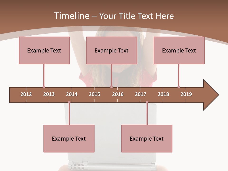 Invitation Balloon Cartoon PowerPoint Template