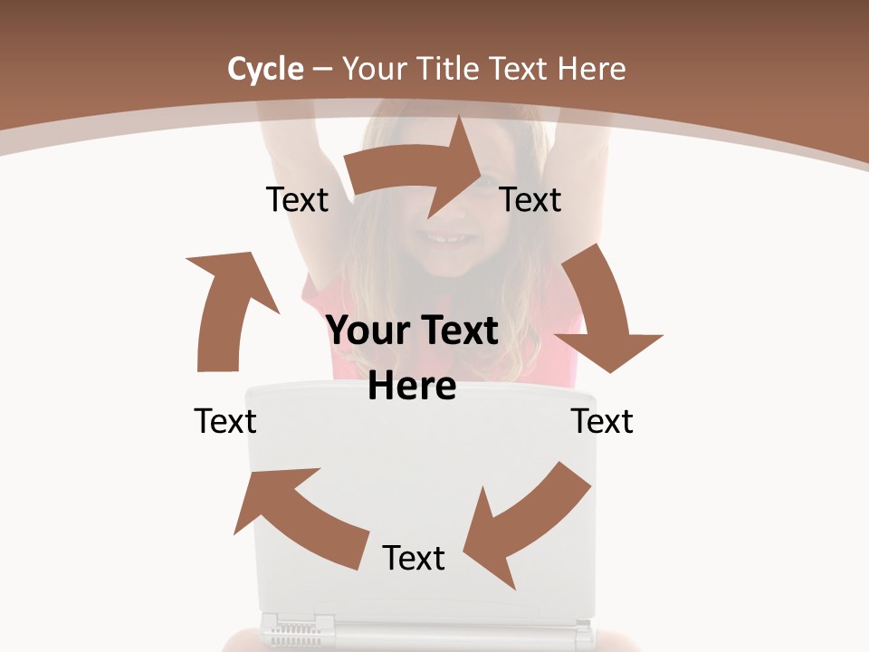 Invitation Balloon Cartoon PowerPoint Template