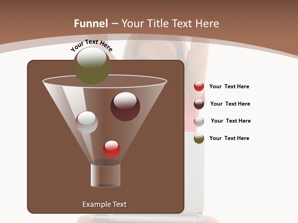 Invitation Balloon Cartoon PowerPoint Template