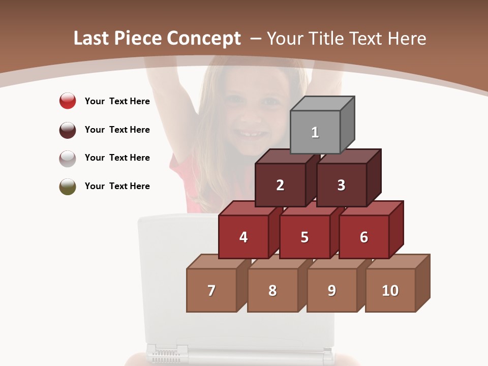 Invitation Balloon Cartoon PowerPoint Template