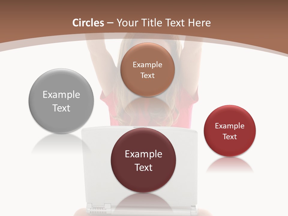 Invitation Balloon Cartoon PowerPoint Template