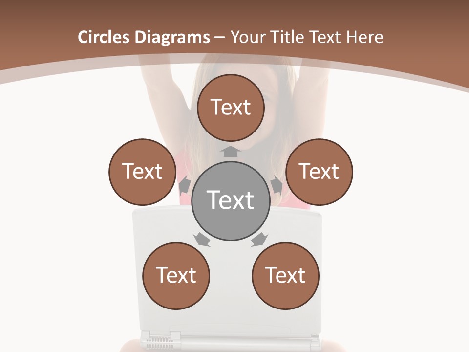 Invitation Balloon Cartoon PowerPoint Template