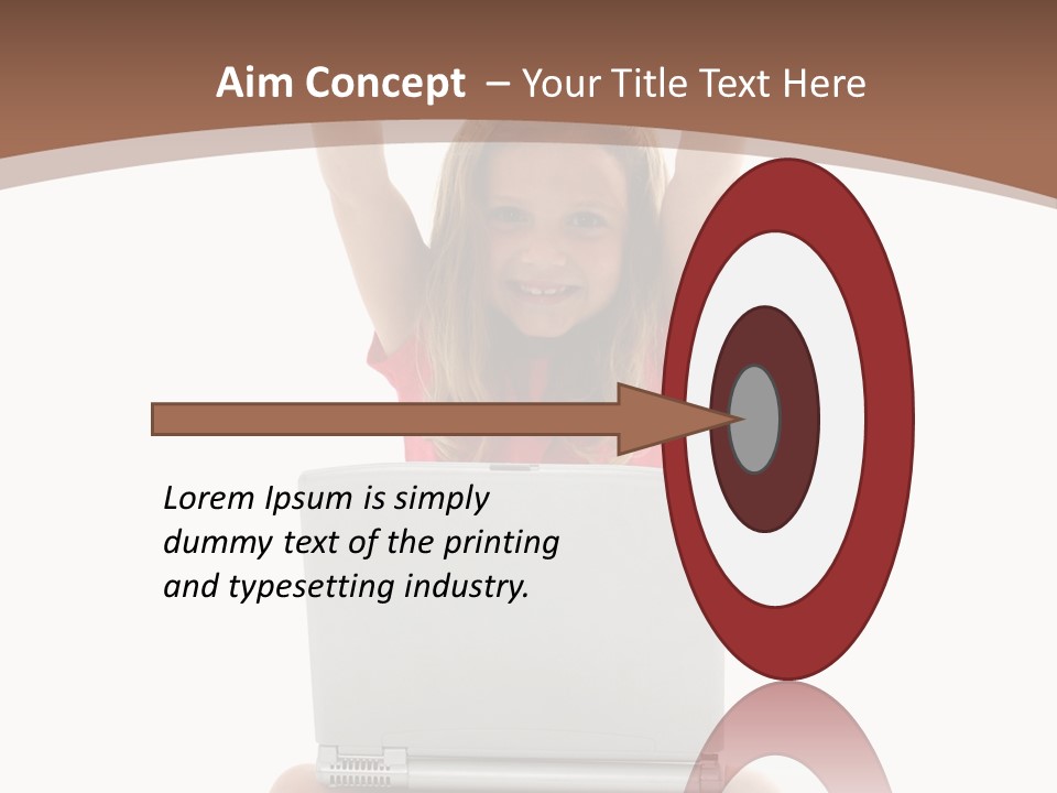 Invitation Balloon Cartoon PowerPoint Template