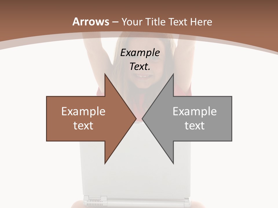 Invitation Balloon Cartoon PowerPoint Template